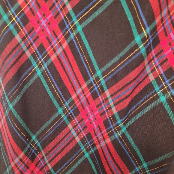 Holiday Victoria’s Secret Plaid PJ Dress Size Medium Tartan NWT Lingerie Festive - Picture 2 of 6